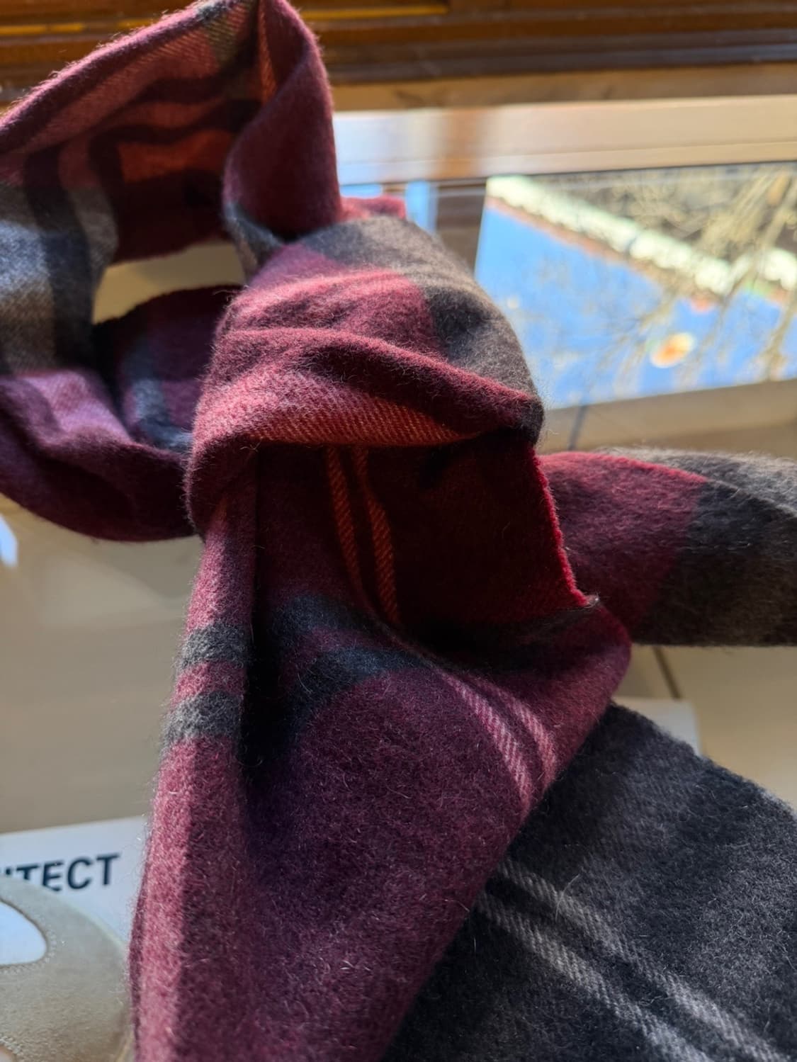 레노마 캐시미어 머플러  상품이미지3