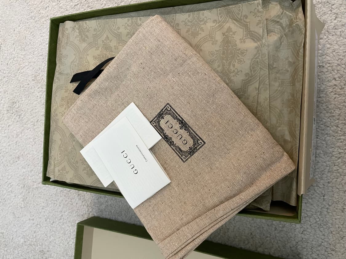 구찌 클로그 뮬 블랙 38.5(255) 새상품 상품이미지6