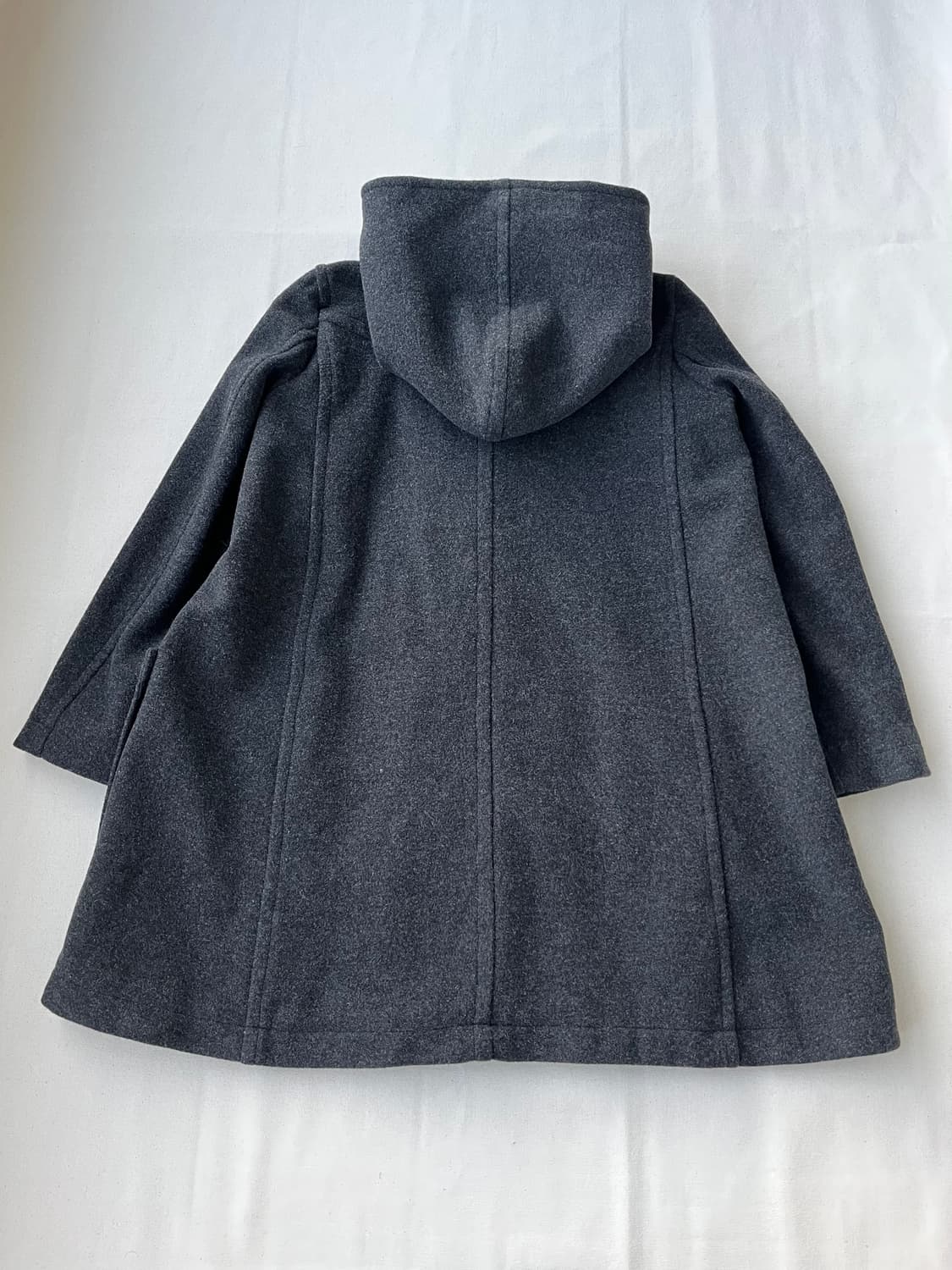 주카 울 후디 하프 코트 상품이미지7