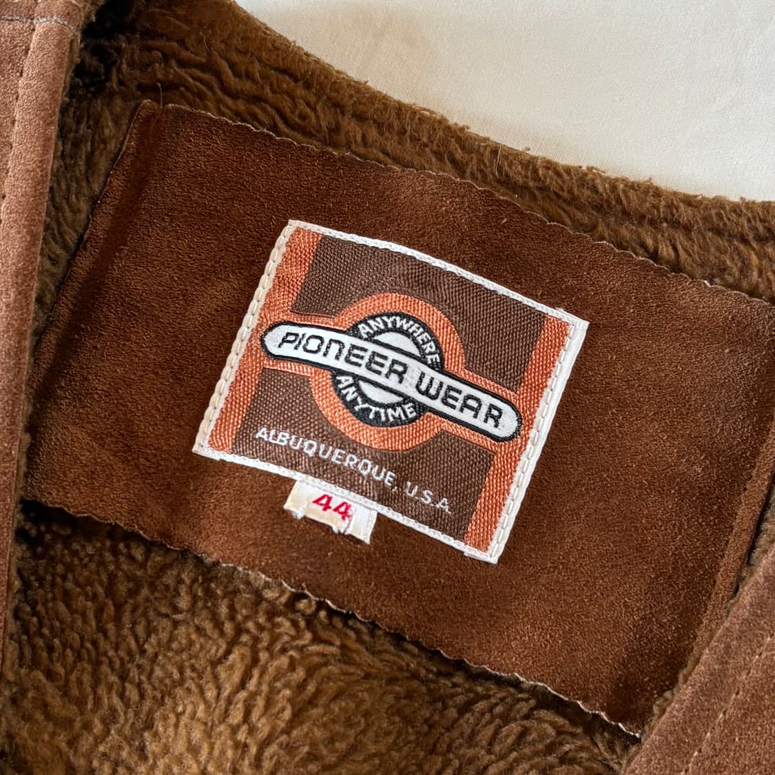 (102-105) 70s USA PIONEER WEAR 스웨이드 베스트 상품이미지7