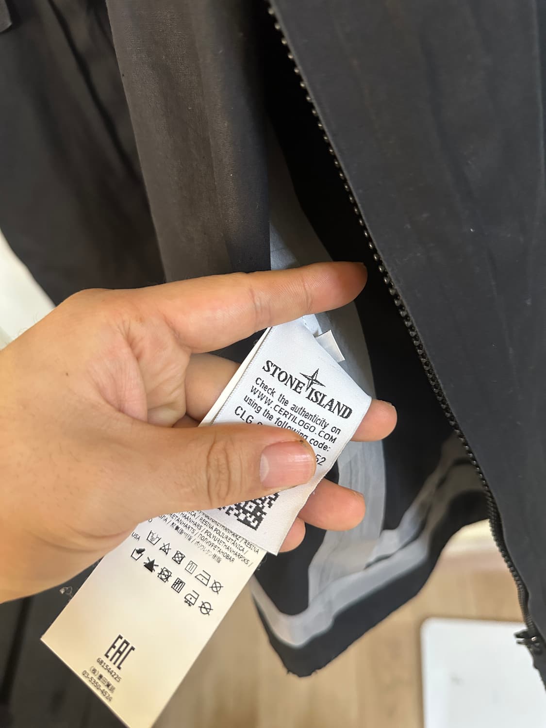 (L) 스톤아일랜드 멤브라나 후드자켓 상품이미지8