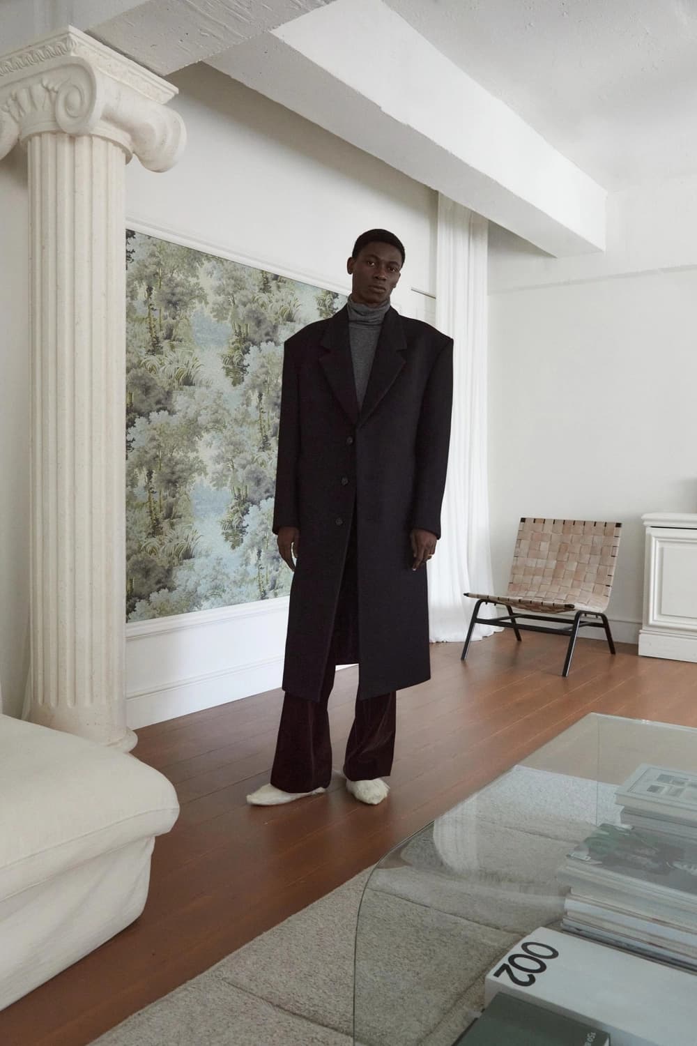 타일레 / 24FW 싱글코트 (블랙, 2 size) 상품이미지2