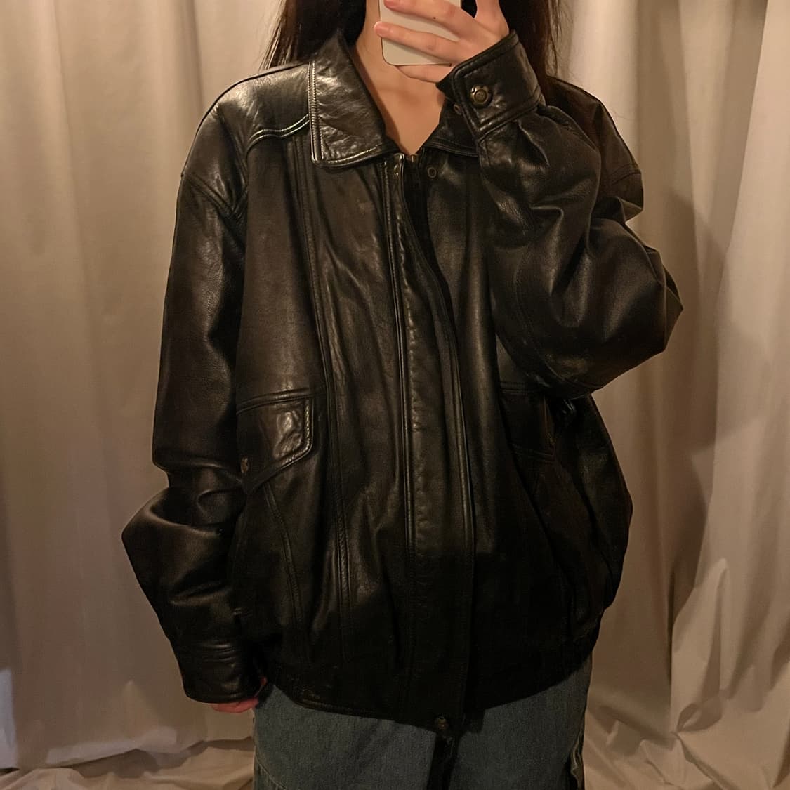 빈티지 양가죽 자켓 상품이미지2
