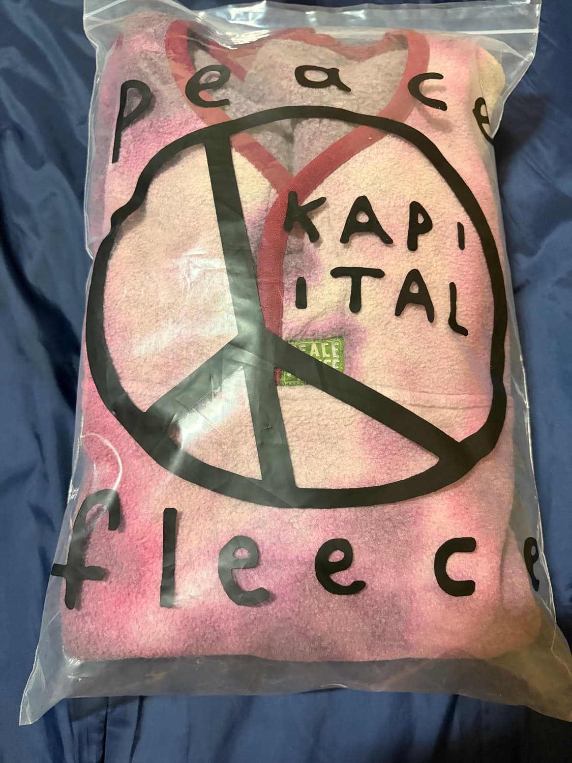 캐피탈 피스 플리스 4사이즈 상품이미지2