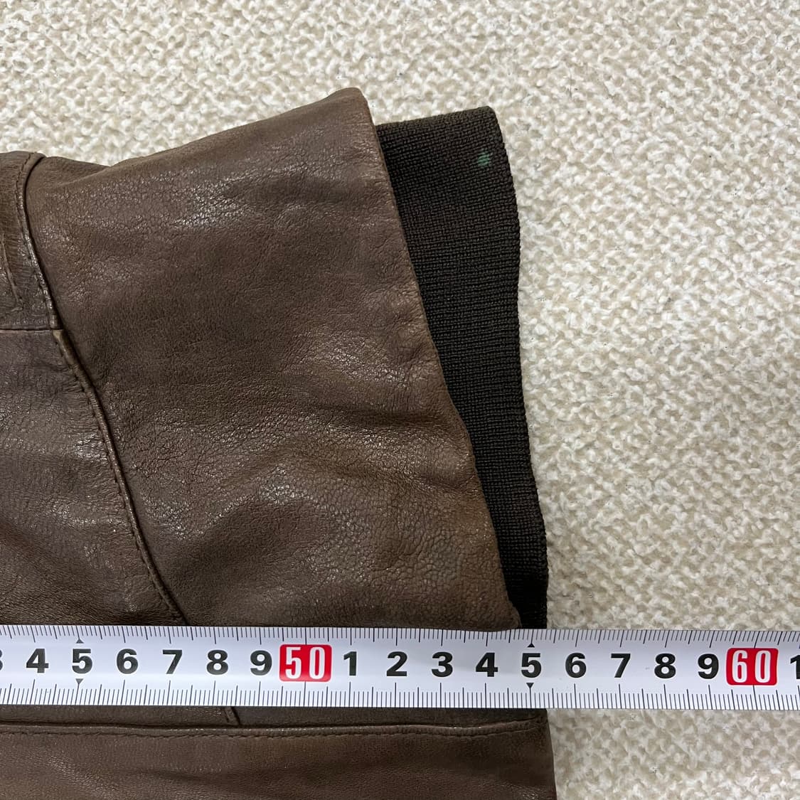 82 한섬 타임 양가죽 자켓 0220M 상품이미지5