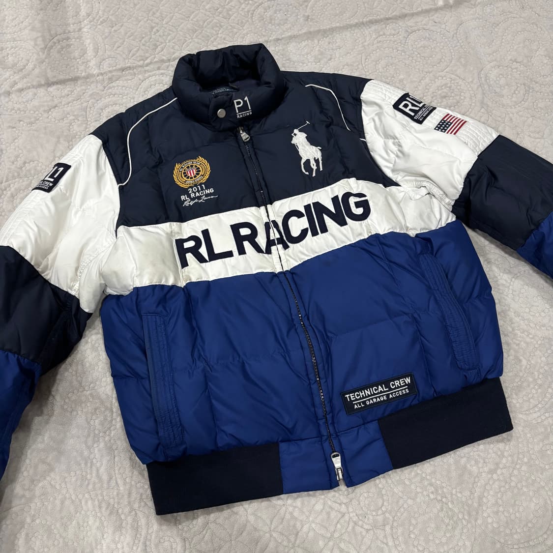 폴로 빅포니 RL RACING 다운 자켓 패딩 상품이미지1