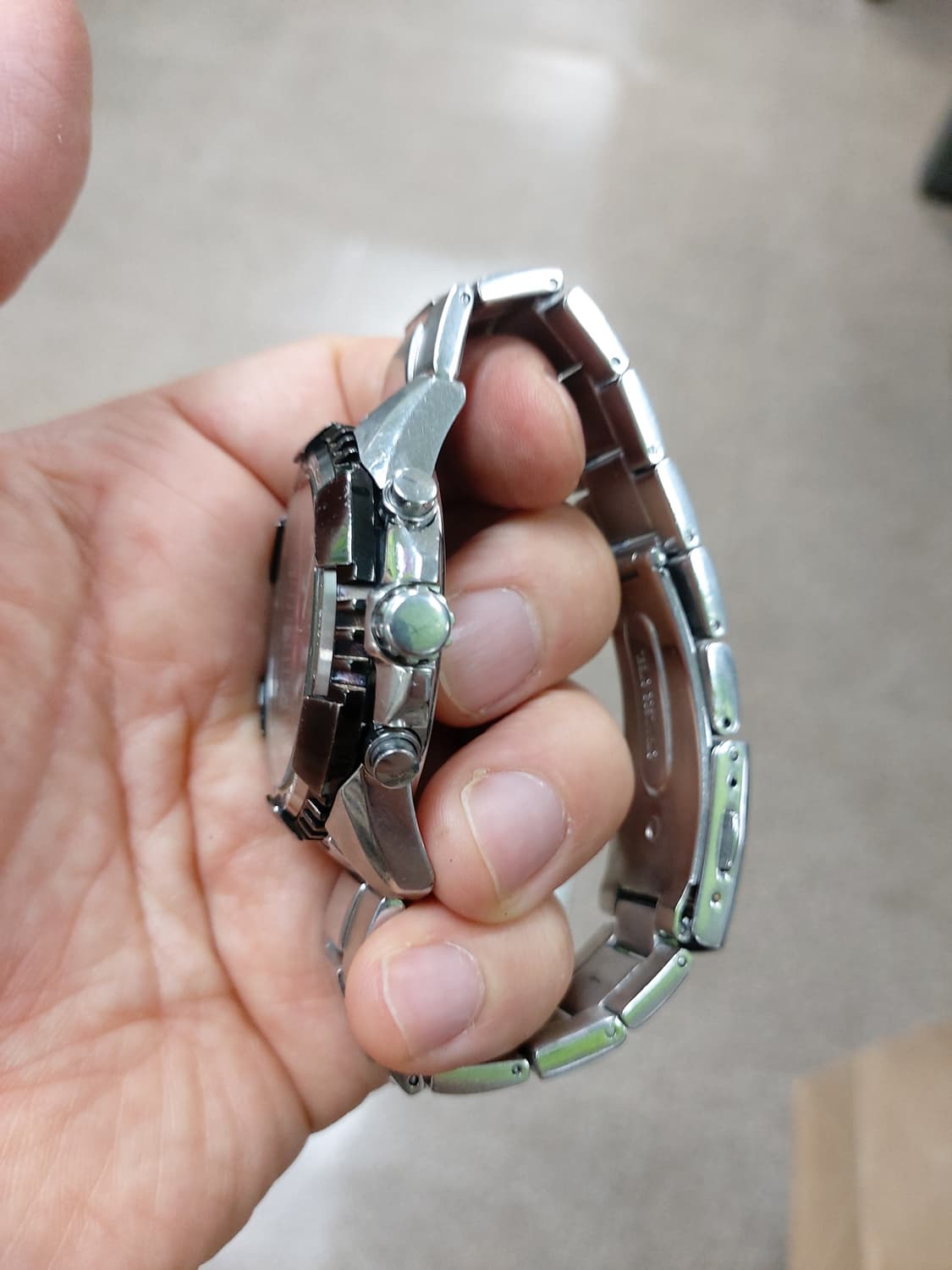 세이코 크로노그래프 메탈 상품이미지2