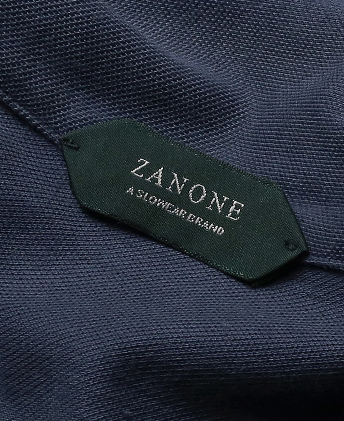 자노네 [Zanone] 스페셜 피마 코튼 네이비 PK 티셔츠 상품이미지5