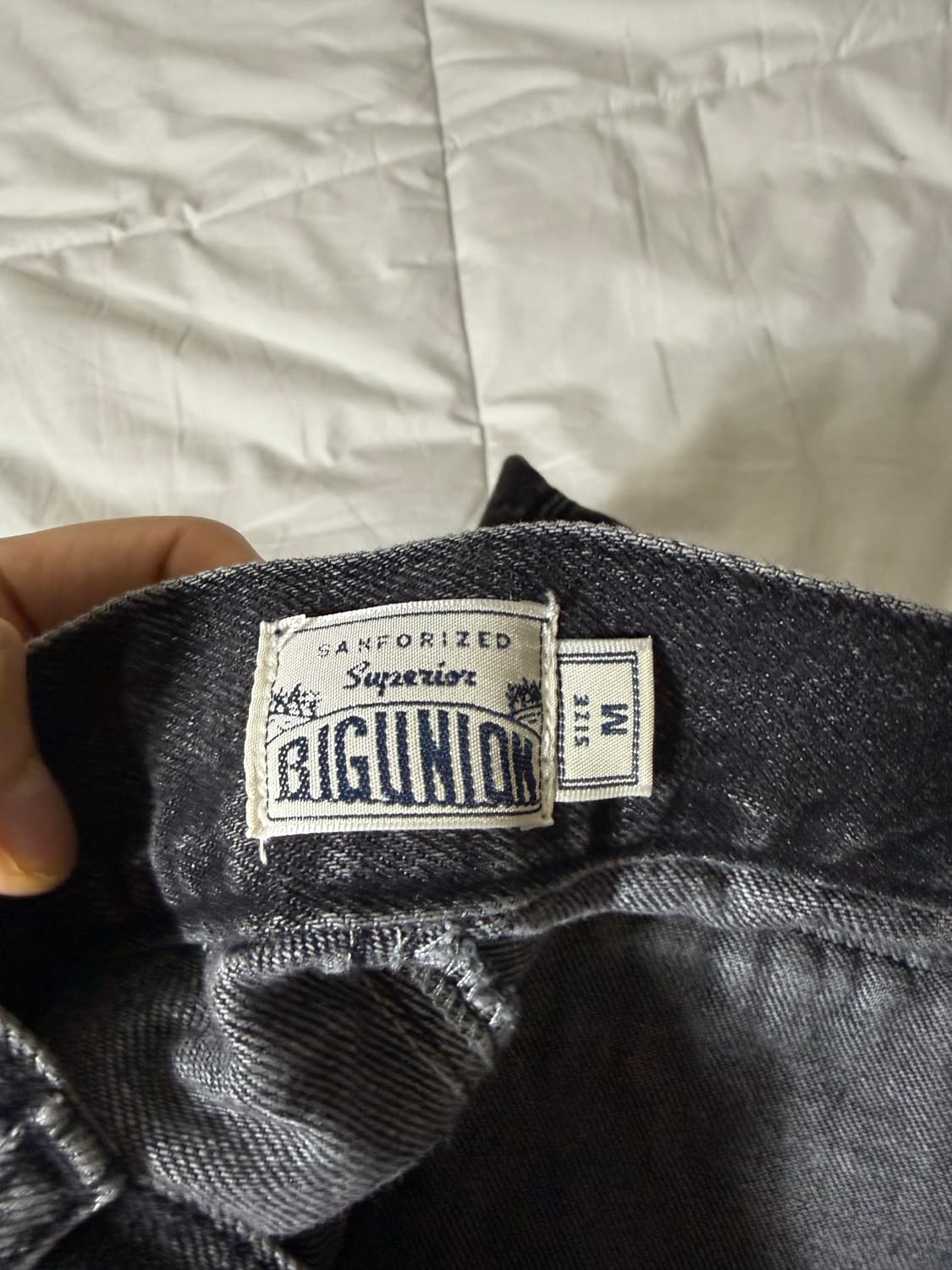 (L/M) 빅유니온 x 스타일리스트 M-지퍼 데님 셋업 상품이미지7