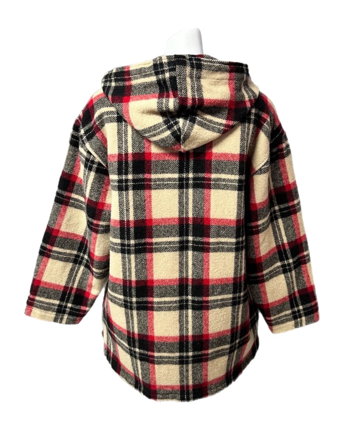 울리치 체크 후드 퀼팅자켓 상품이미지2