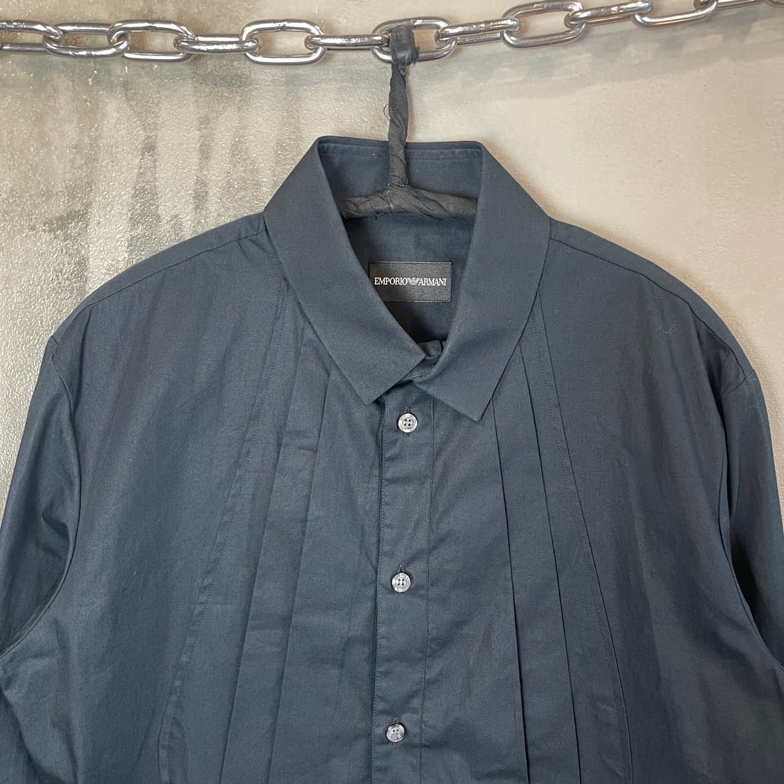 아르마니 플리츠 턱시도 셔츠 상품이미지3