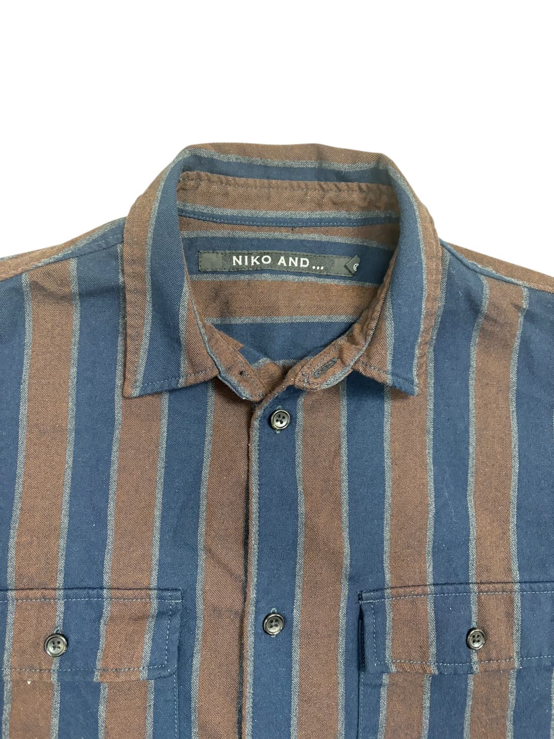 니코앤드 스트라이프 셔츠 상품이미지4