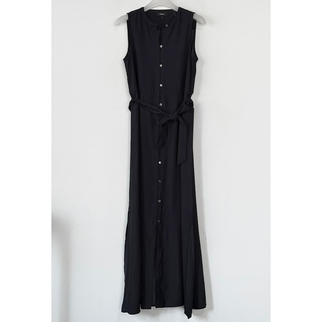 띠어리 슬리브리스 셔츠 원피스 상품이미지3