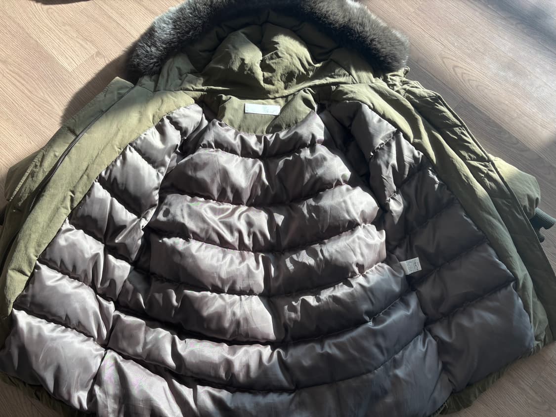 지컷 사가퍼 야상 구스다운 롱패딩 66 상품이미지2