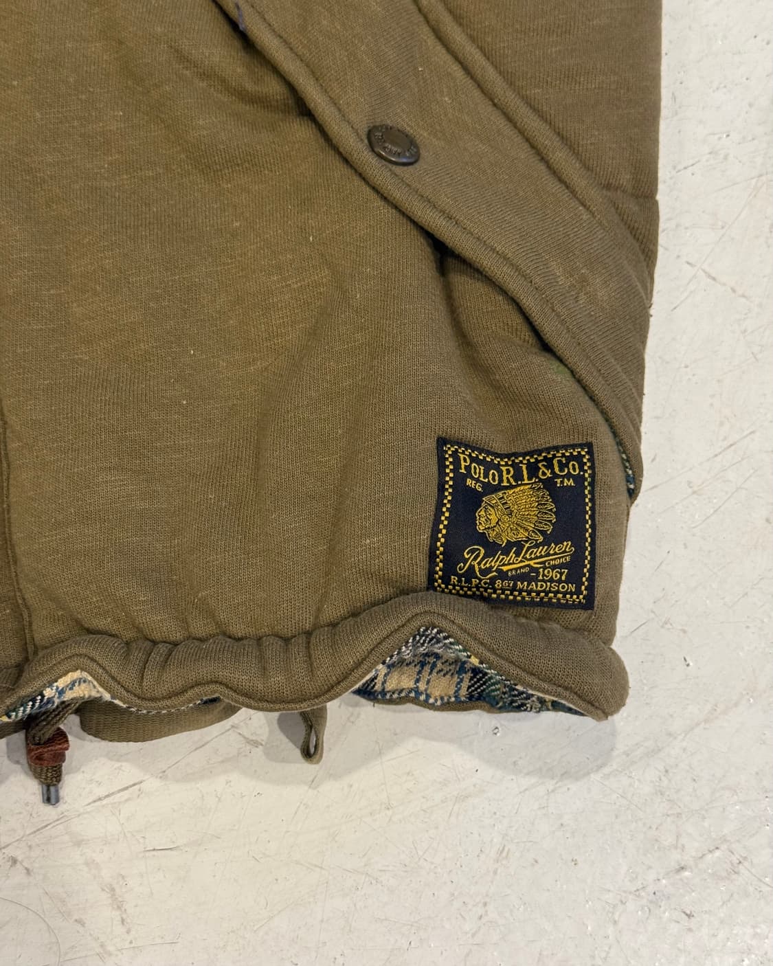 폴로 레더 블렉와치 요크 다운 베스트 상품이미지4