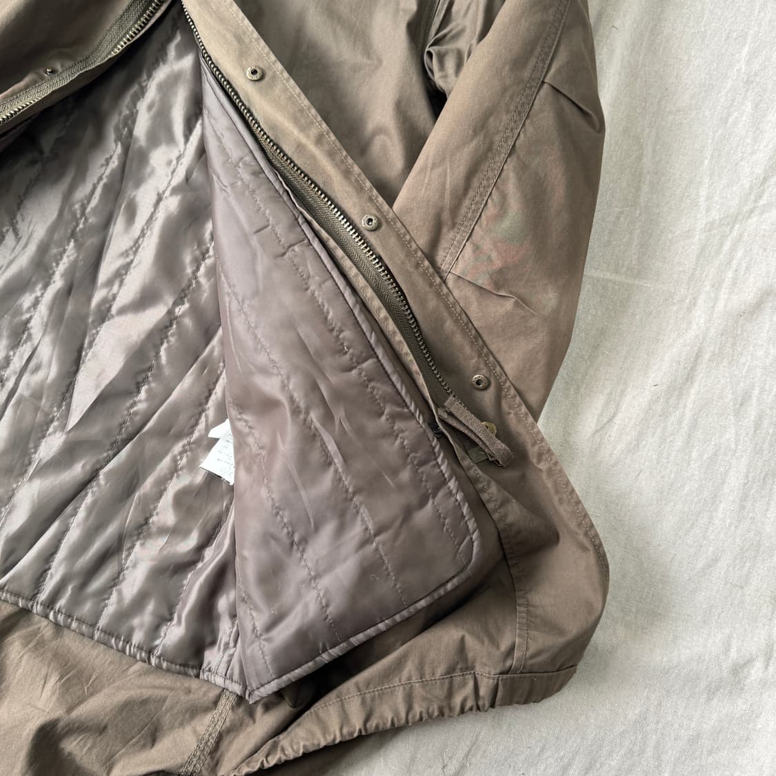 코데즈컴바인 하이넥 내+외피 개파카 야상 100 상품이미지5