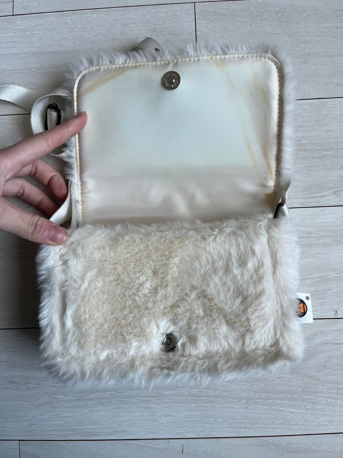 베이프 베이비마일로 퍼 미니 크로스백 상품이미지3