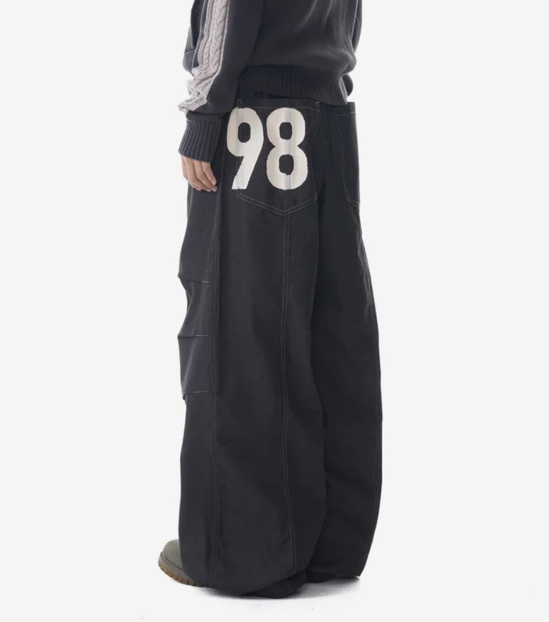 아캄 98 팬츠 (black)  1사이즈 상품이미지1