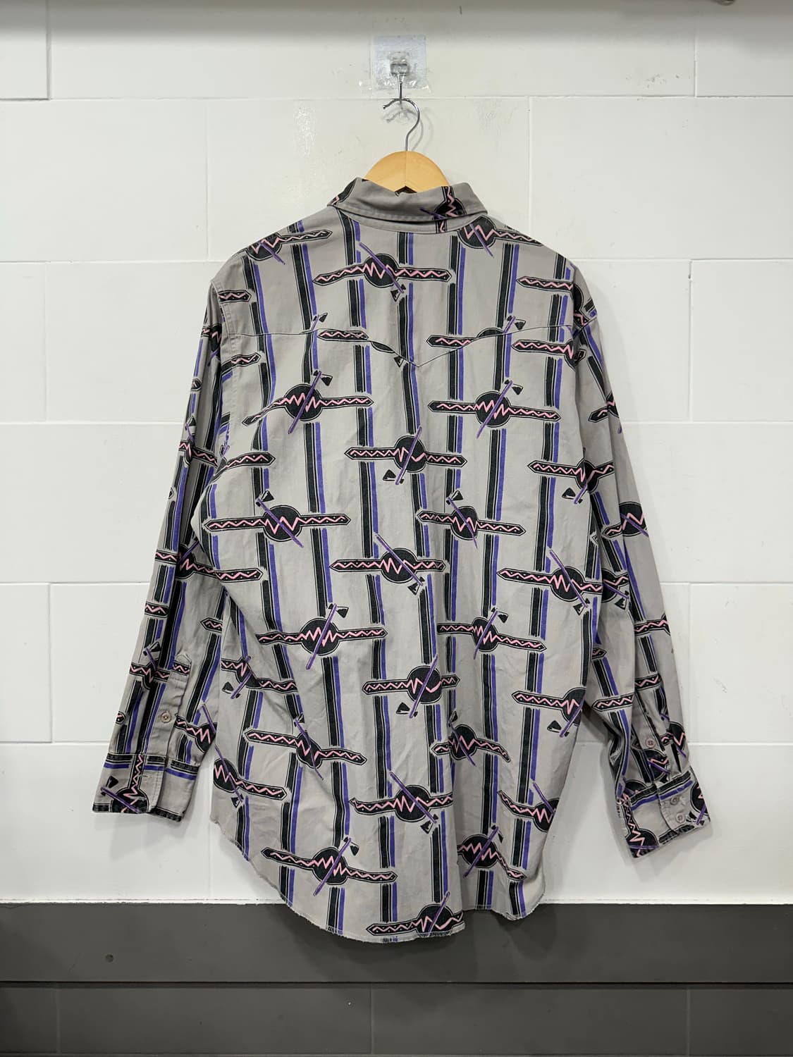 랭글러 패턴 셔츠 상품이미지2