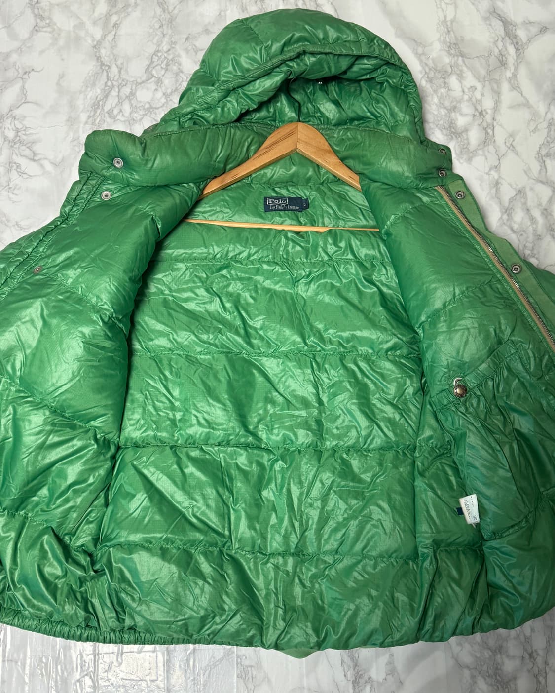 L~XL 폴로 랄프로렌 그린 마운틴 패치 패딩 자켓 상품이미지5