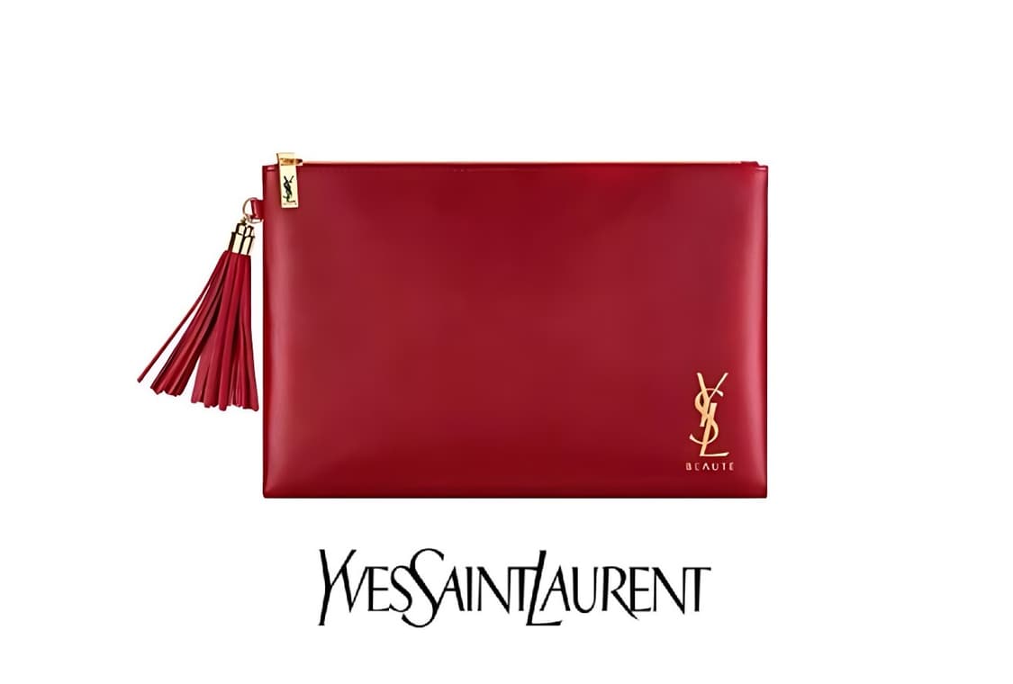 입생로랑 YSL 레드 테슬 파우치 (새제품)
 상품이미지1