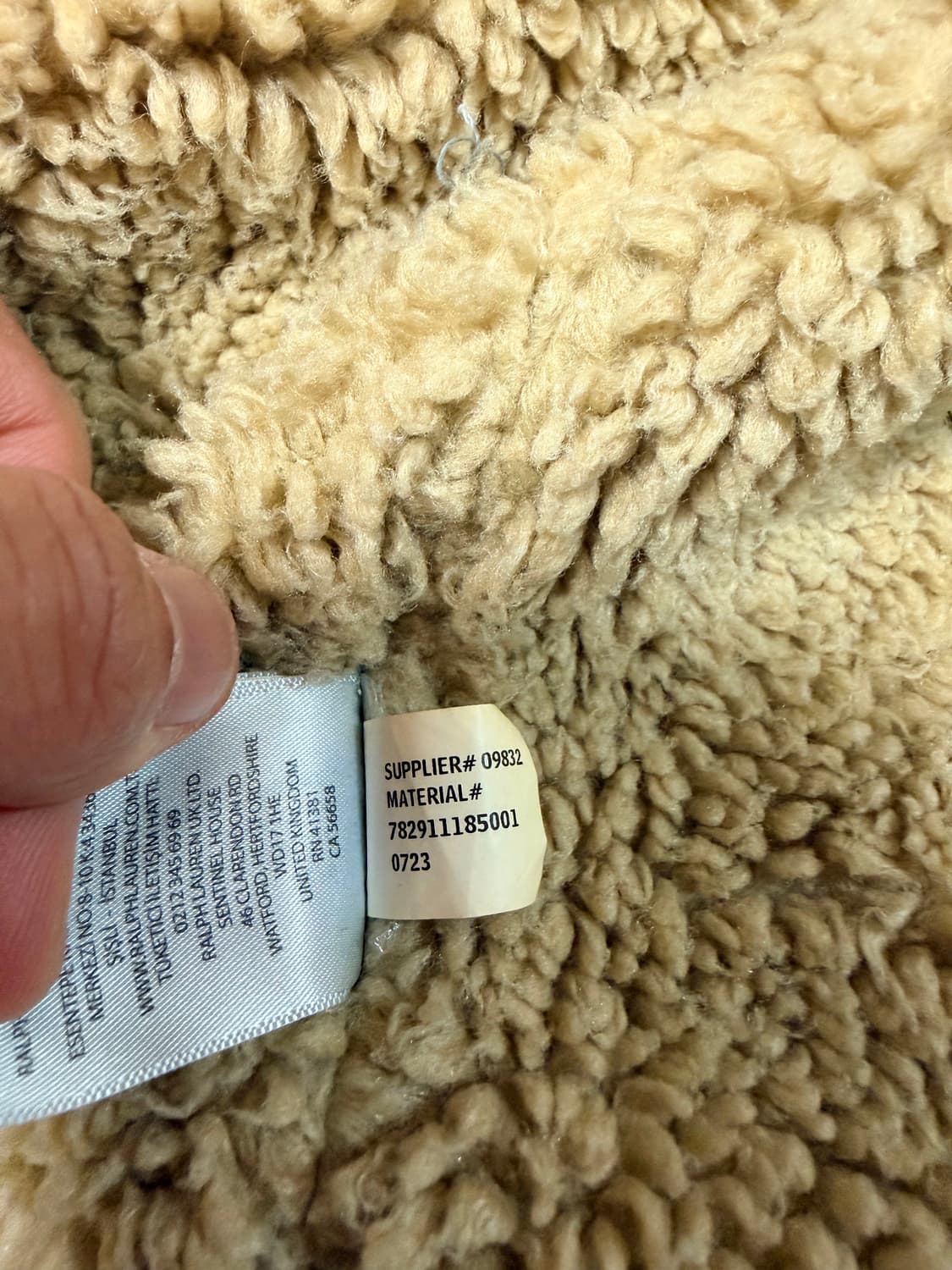 RRL 데님 쉐르파 자켓 상품이미지2