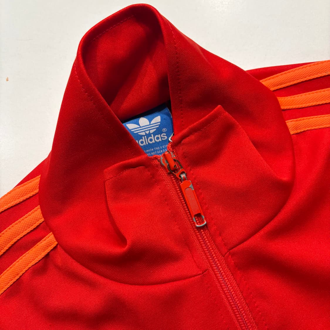 [100] 13s 아디다스 파이어버드 트랙탑 져지 레드 D240 상품이미지4