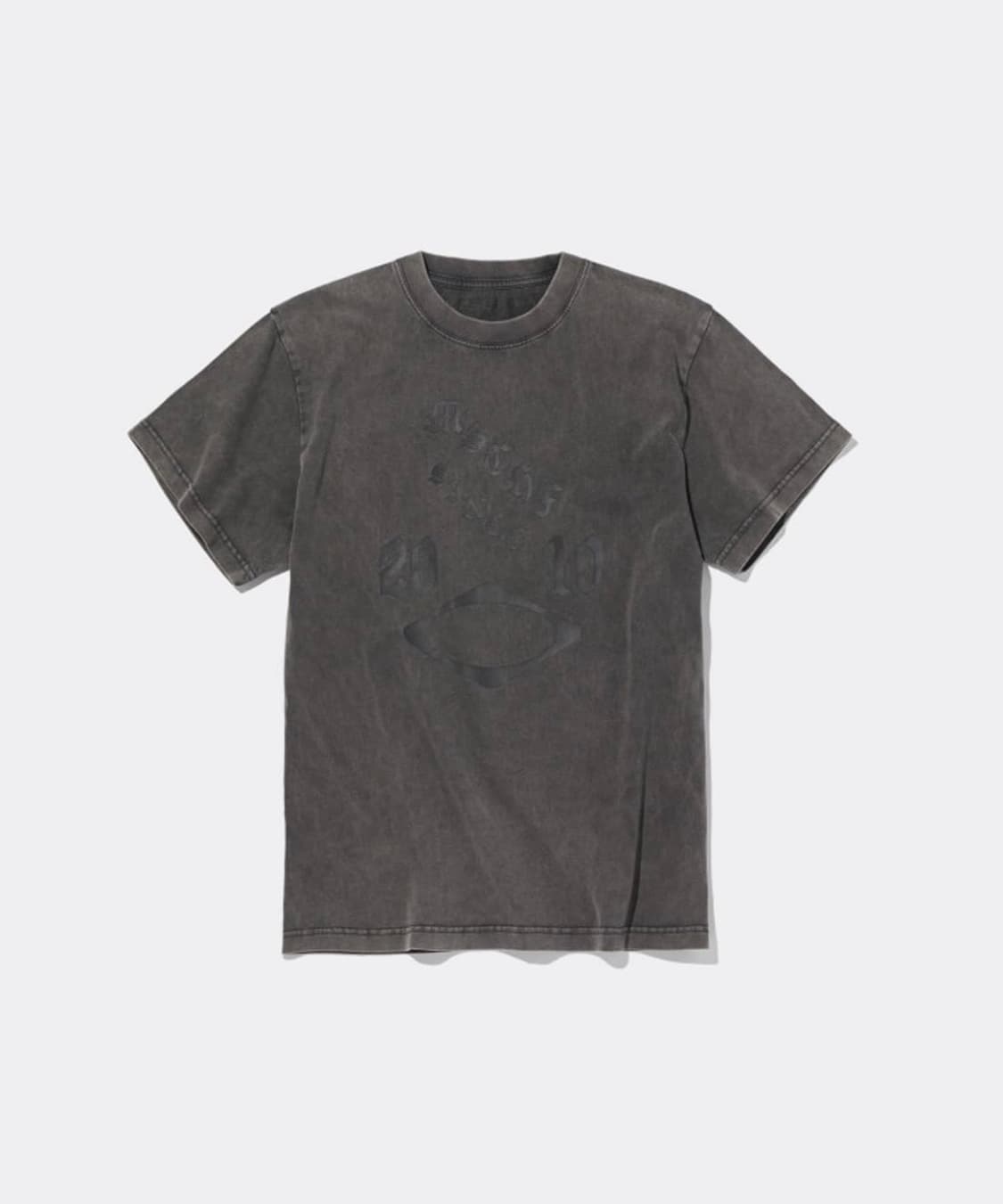 미스치프 롬버스 워시드 티셔츠 차콜 m 상품이미지1
