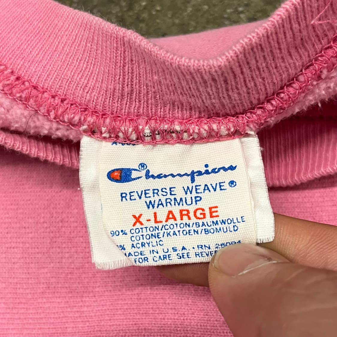 80s 챔피온 리버스위브 스웻셔츠 (105-110) 상품이미지6