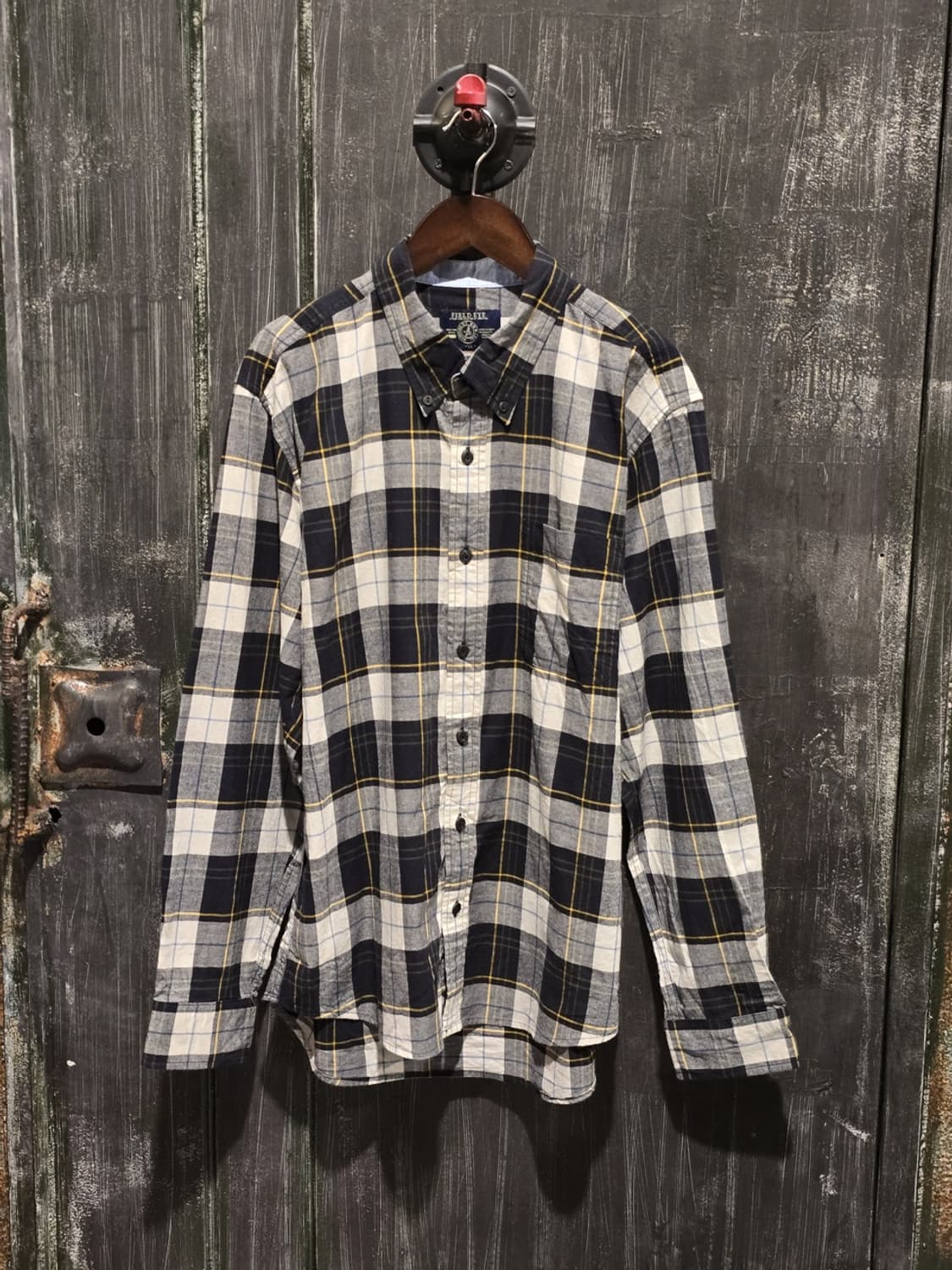FIELD EYE Plaid Flannel Shirt 상품이미지1