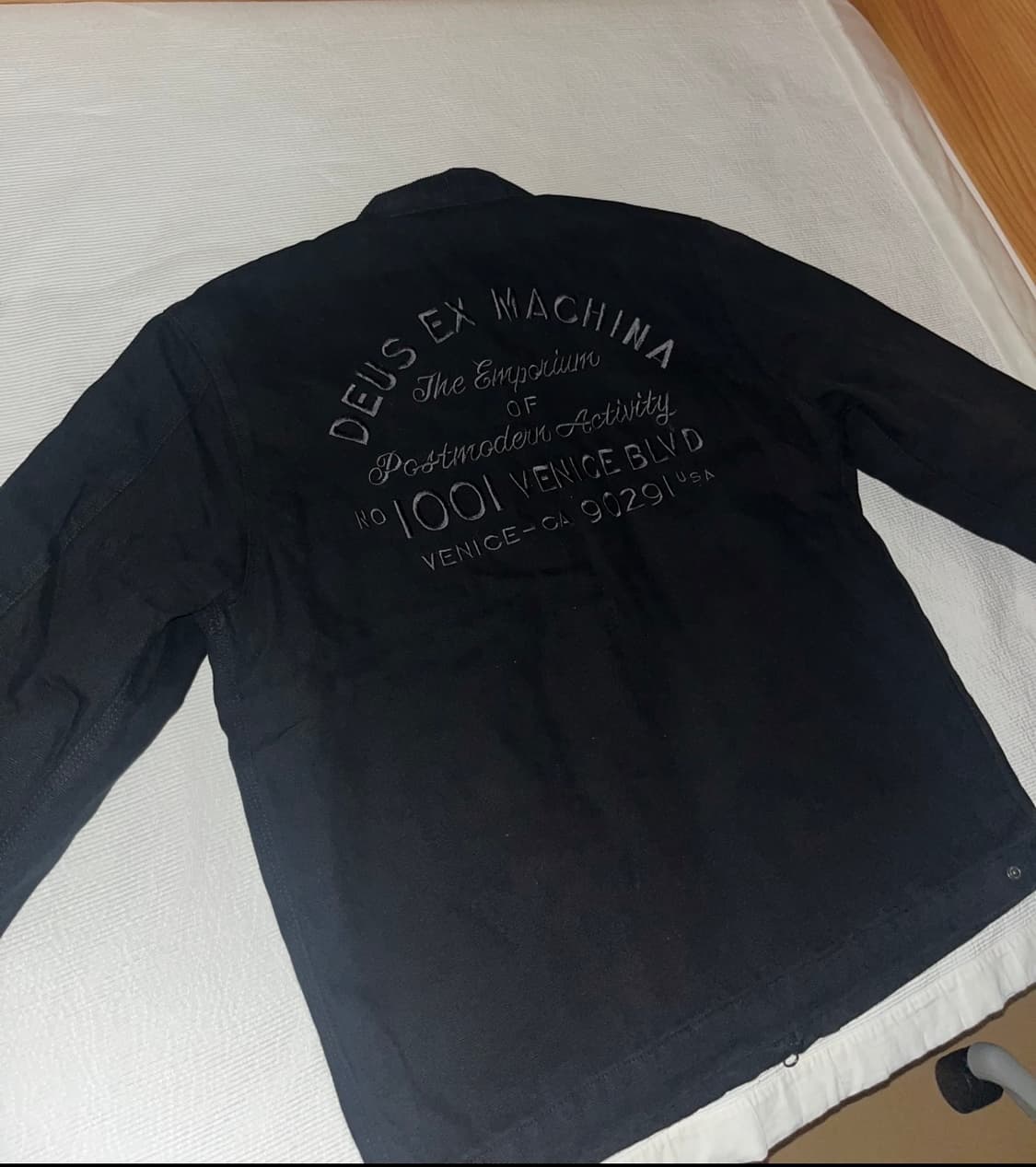 [L]데우스 엑스 마키나 어드레스 자켓 블랙 상품이미지3