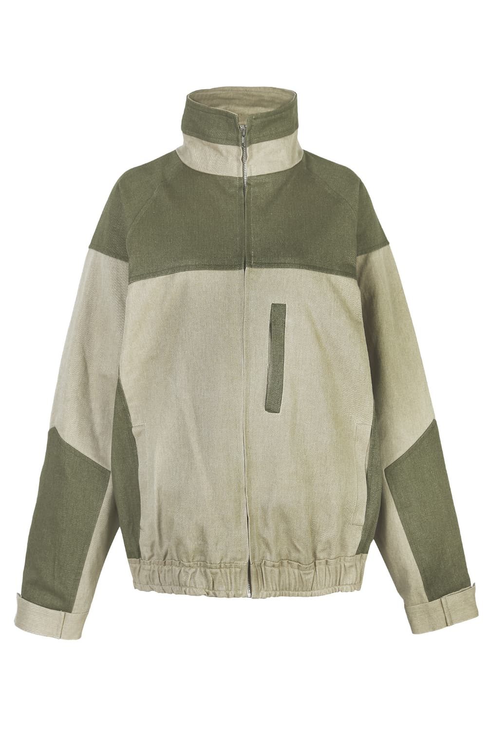 세릭 콘트라스트 트랙 점퍼 베이지 2사이즈 상품이미지6