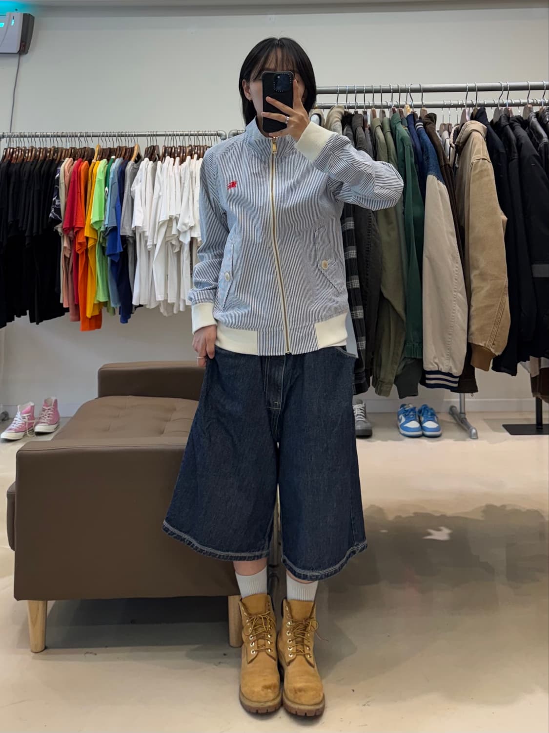 버버리 블랙 라벨 리버시블 해링턴 자켓  상품이미지9