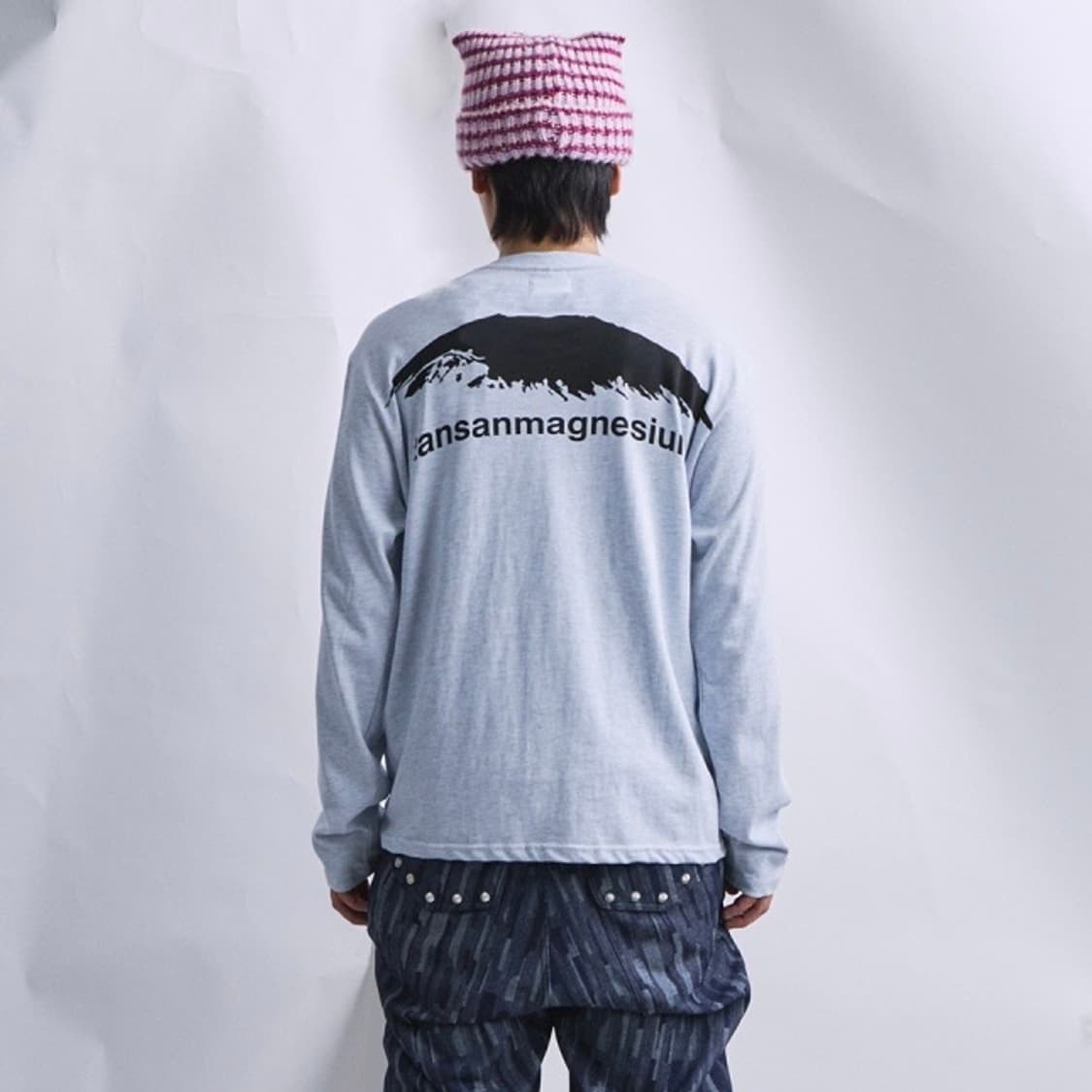 탄산마그네슘 스카이블루 롱슬리브 우먼 상품이미지1