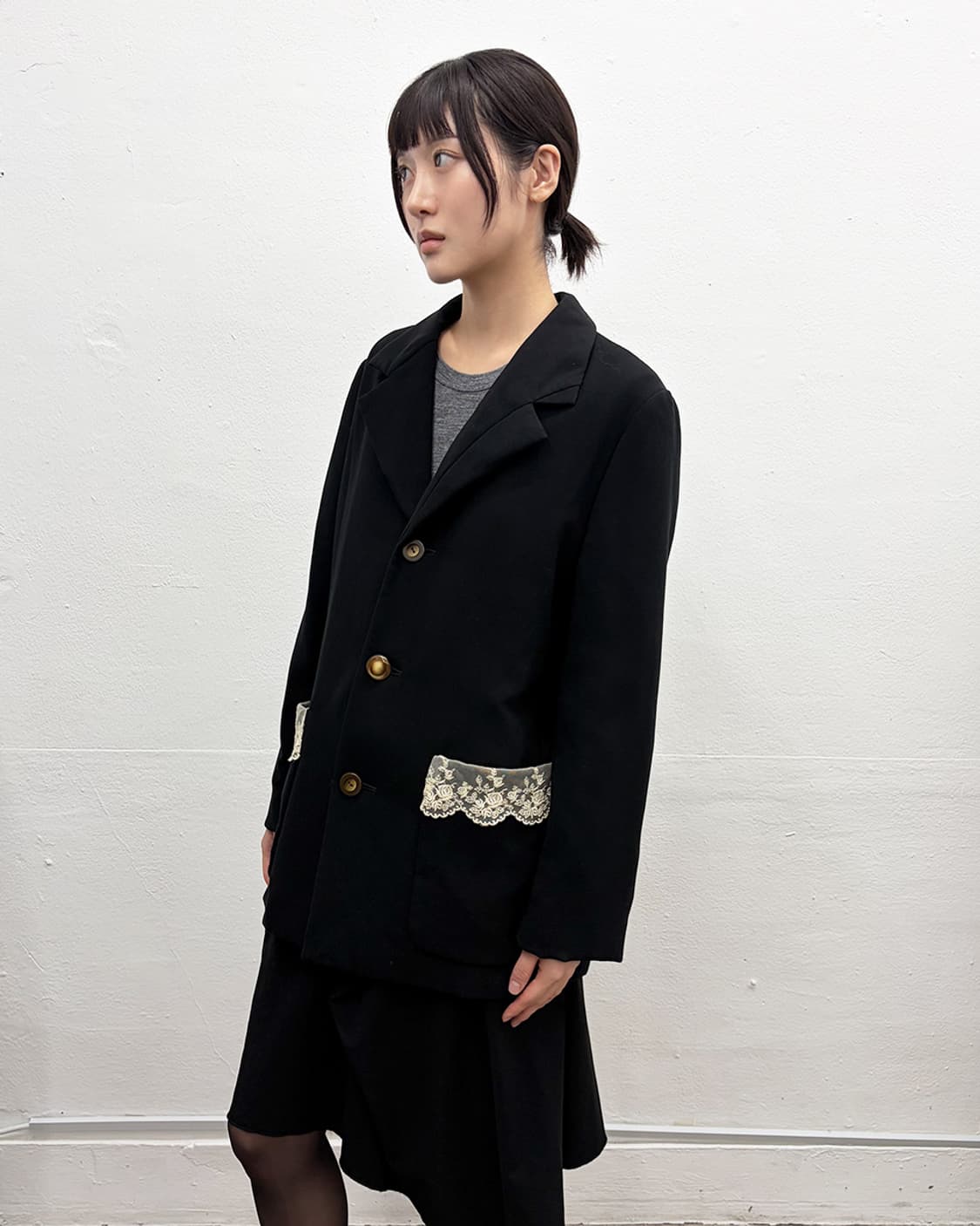 트리콧 꼼데가르송 AD1996 대디핏 블레이저 상품이미지3