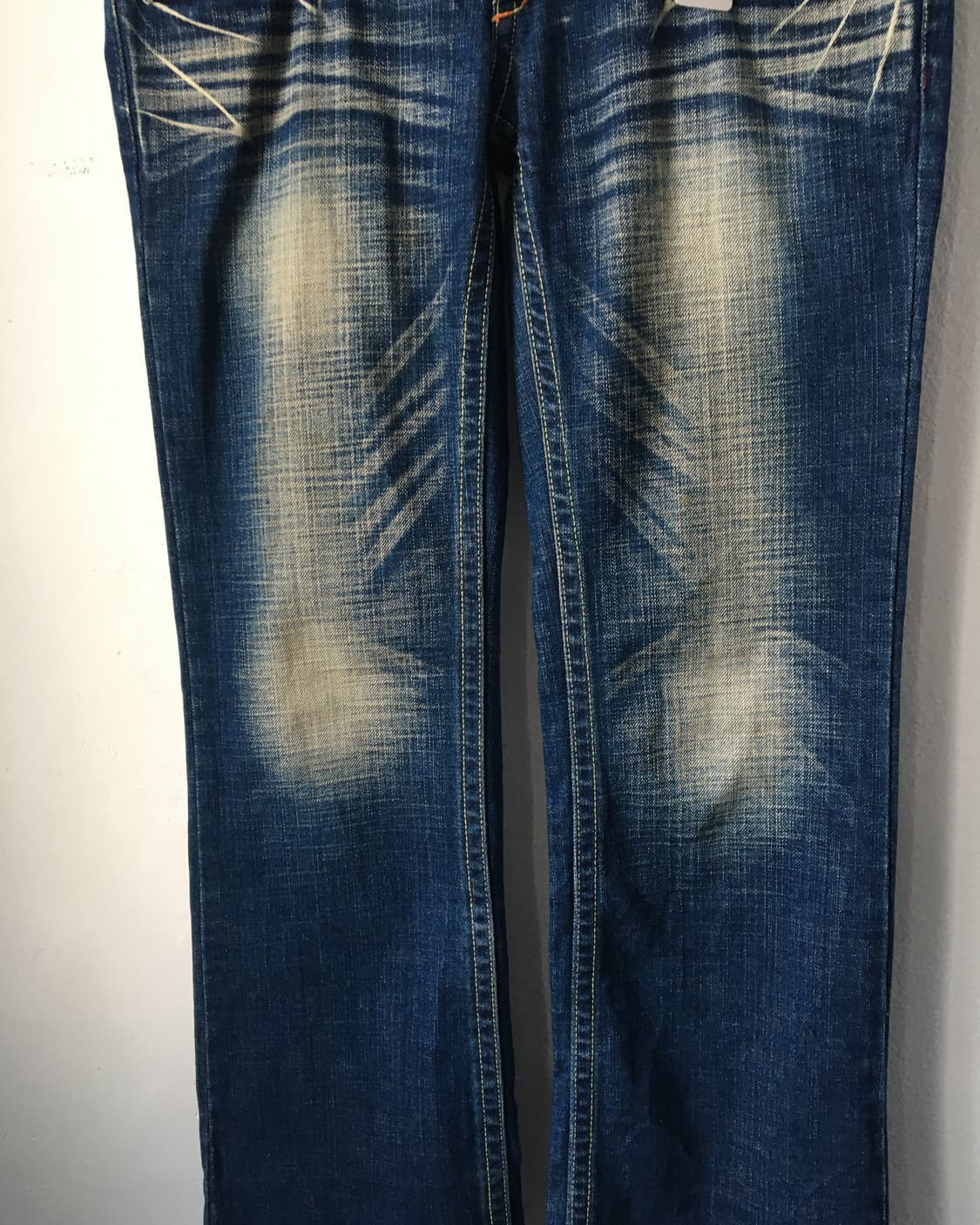 Red pepper back wing denim pants 상품이미지5