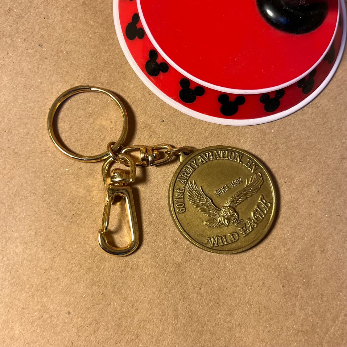 빈티지 밀리터리 키링(육군 제601항공대대) 상품이미지3