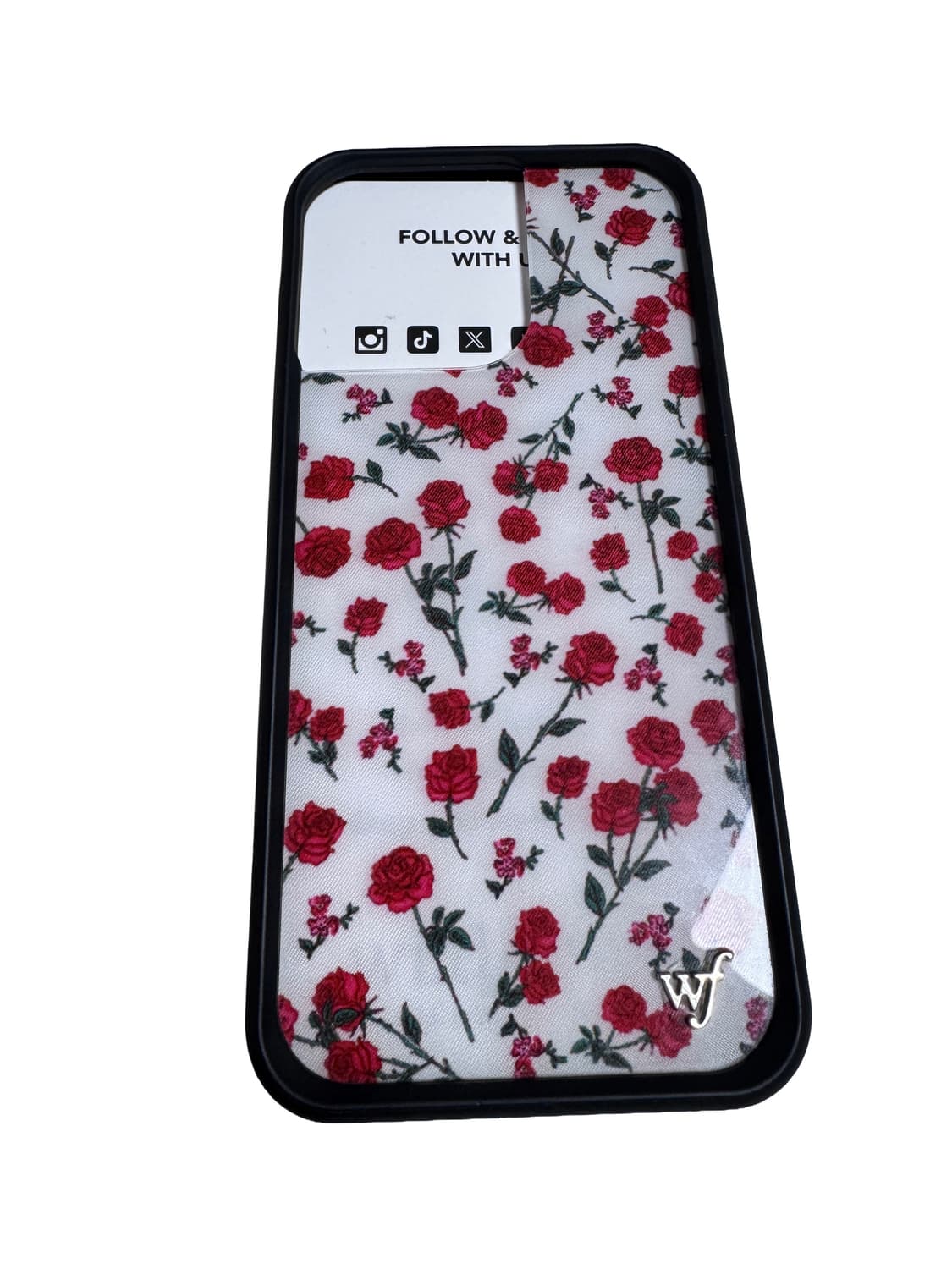 와일드플라워 WILDFLOWER 아이폰 15 프로 맥스 레드로즈 상품이미지2