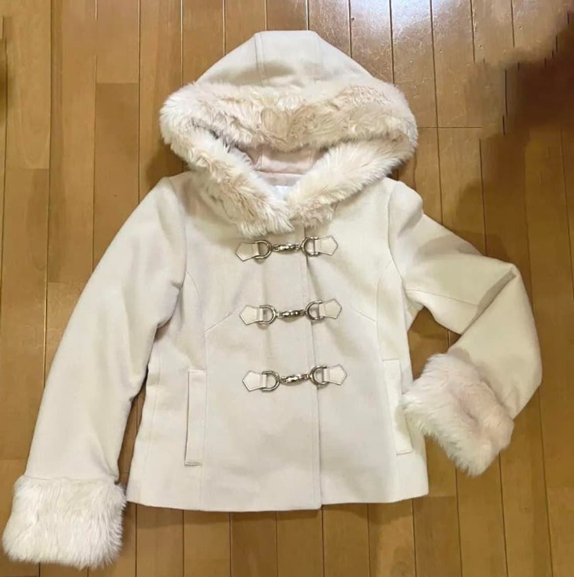 세실맥비 숏 코트 빈티지더플코트 페이크퍼코트 달천 히메갸루 핀터깔 y2k 상품이미지1