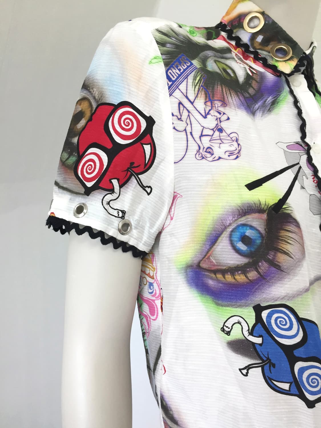 Kenzo Eye print Silk set-up 상품이미지6