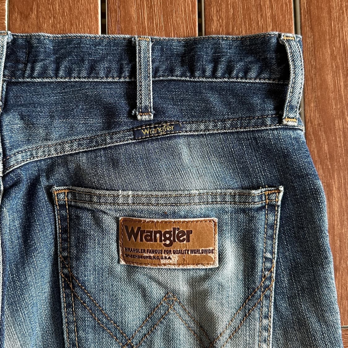 Wrangler washing cotton denim pants 상품이미지5