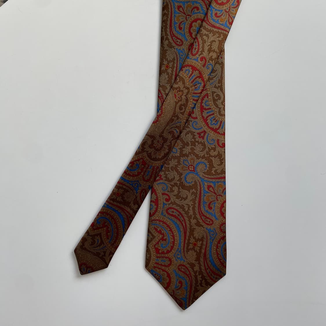 입생로랑(YSL) 페이즐리 명품 정품 넥타이 상품이미지1