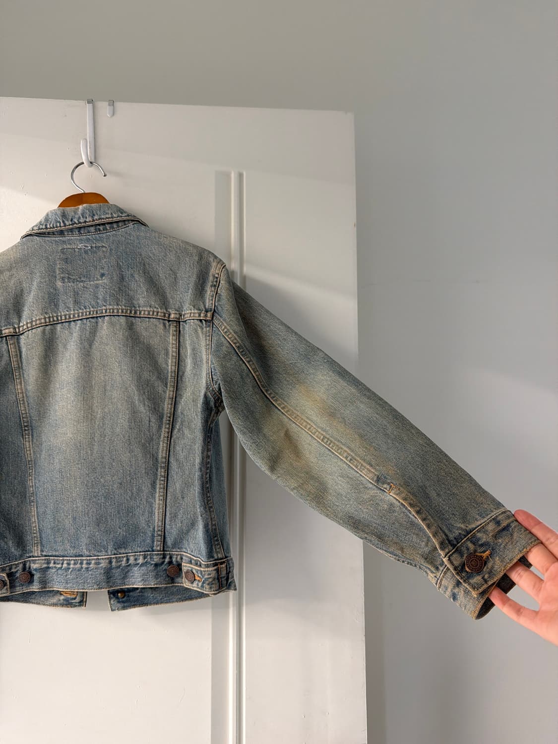 일본빈티지 Big john 페이드 블루 데님자켓 상품이미지10