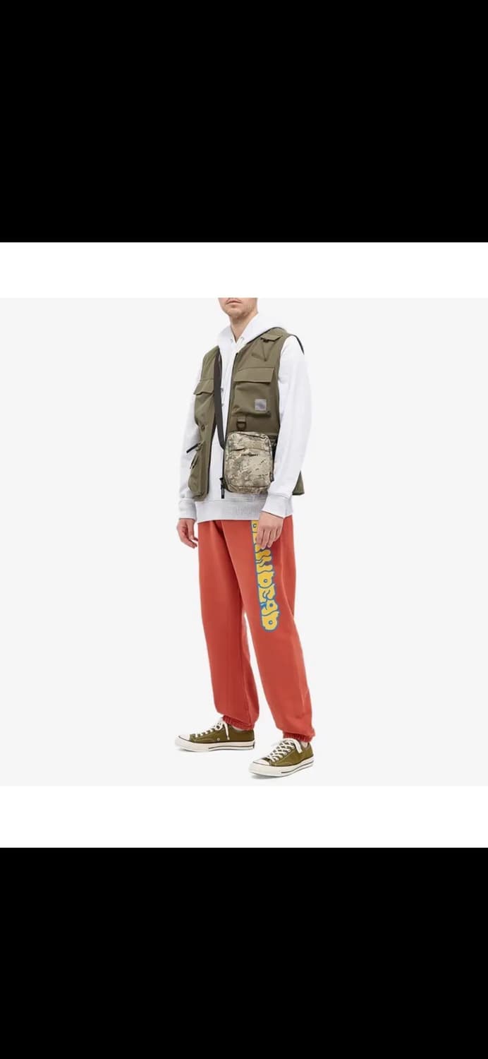 브레인데드 brain dead 버블 스웻팬츠 오렌지 S (30) 상품이미지1