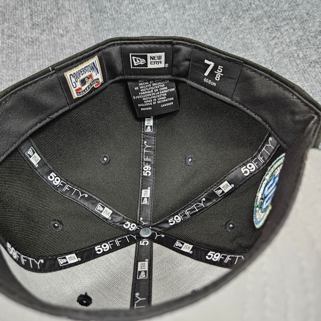 뉴에라 토론토 블랙/그린 30주년 모자(급처) 상품이미지4