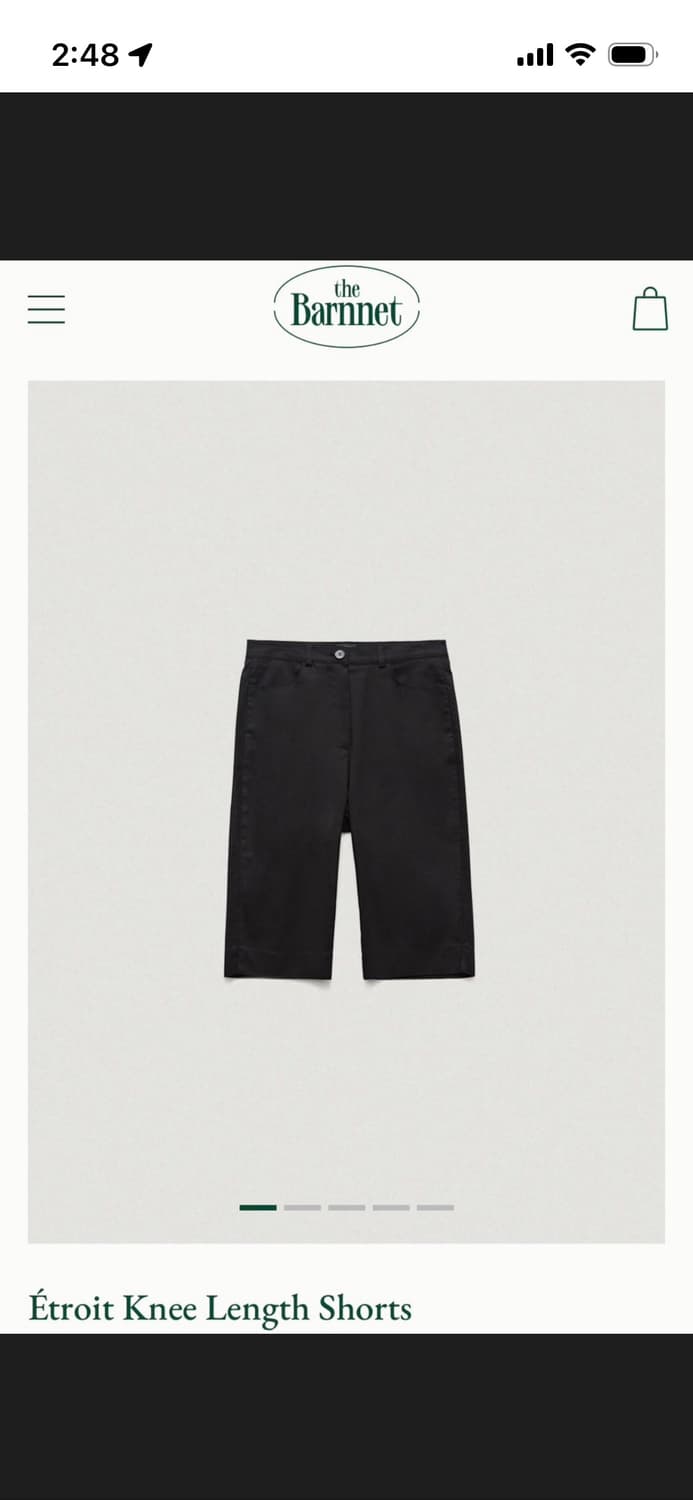 더바넷 바이커 쇼츠 상품이미지2