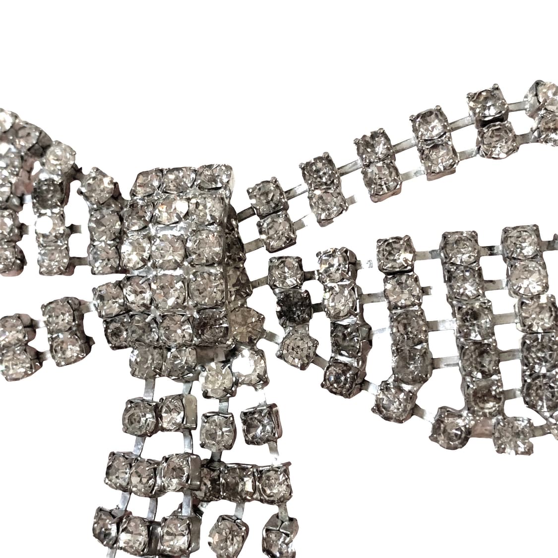 빈티지 큐빅 리본 허리벨트 상품이미지4