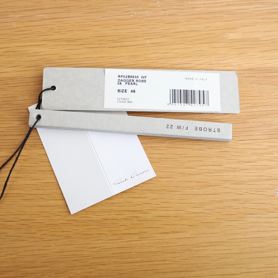 46 / Rick Owens 릭오웬스 나이프 롱 코트 상품이미지7