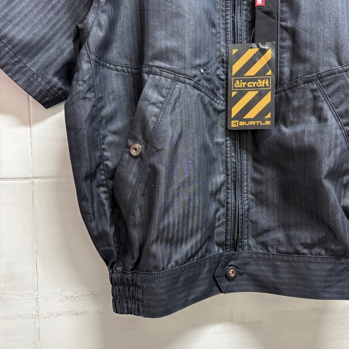 BURTLE 에어워크 반팔 워크 자켓 새상품 JPN 상품이미지3