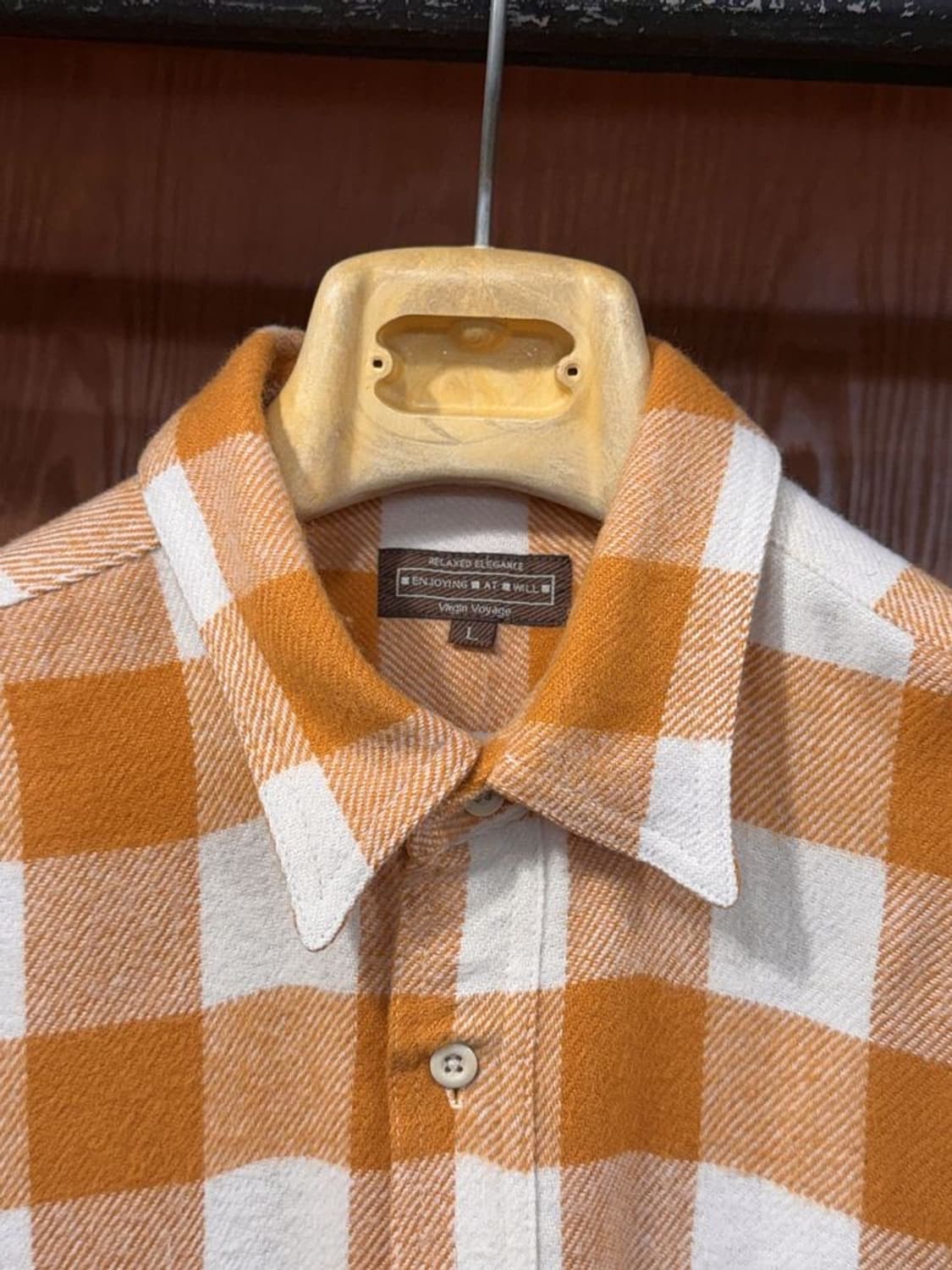 빈티지플란넬 셔츠 상품이미지3
